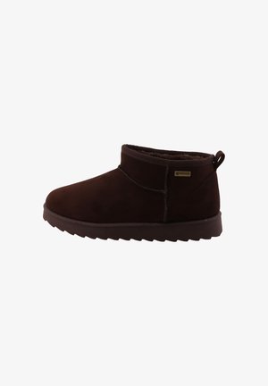 TOM TAILOR, WINTER ANKLE BOOTS - Bottes de neige - mokka