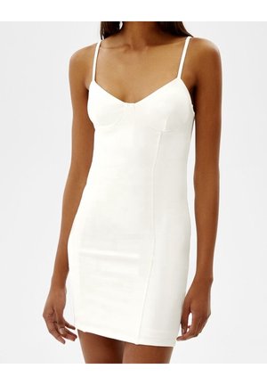 Robe fourreau - white