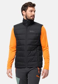 Jack Wolfskin ATHER - Bodywarmer - black