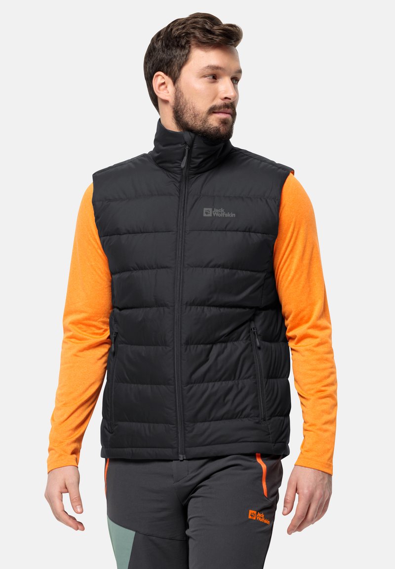 Jack Wolfskin ATHER - Bodywarmer - black