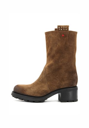 Stivaletti texani / biker - cuoio