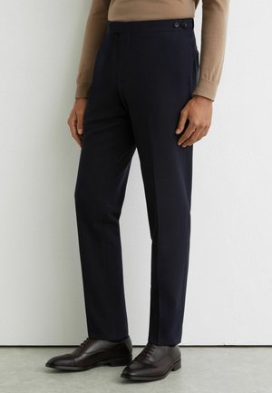 REGULAR FIT - BELMONT TEXTURED - Chino - navy
