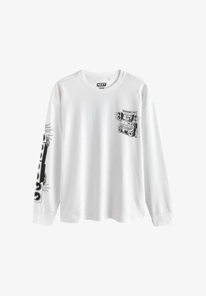 Next, LONG SLEEVE GRAPHIC T-SHIRT - Langarmshirt - white records
