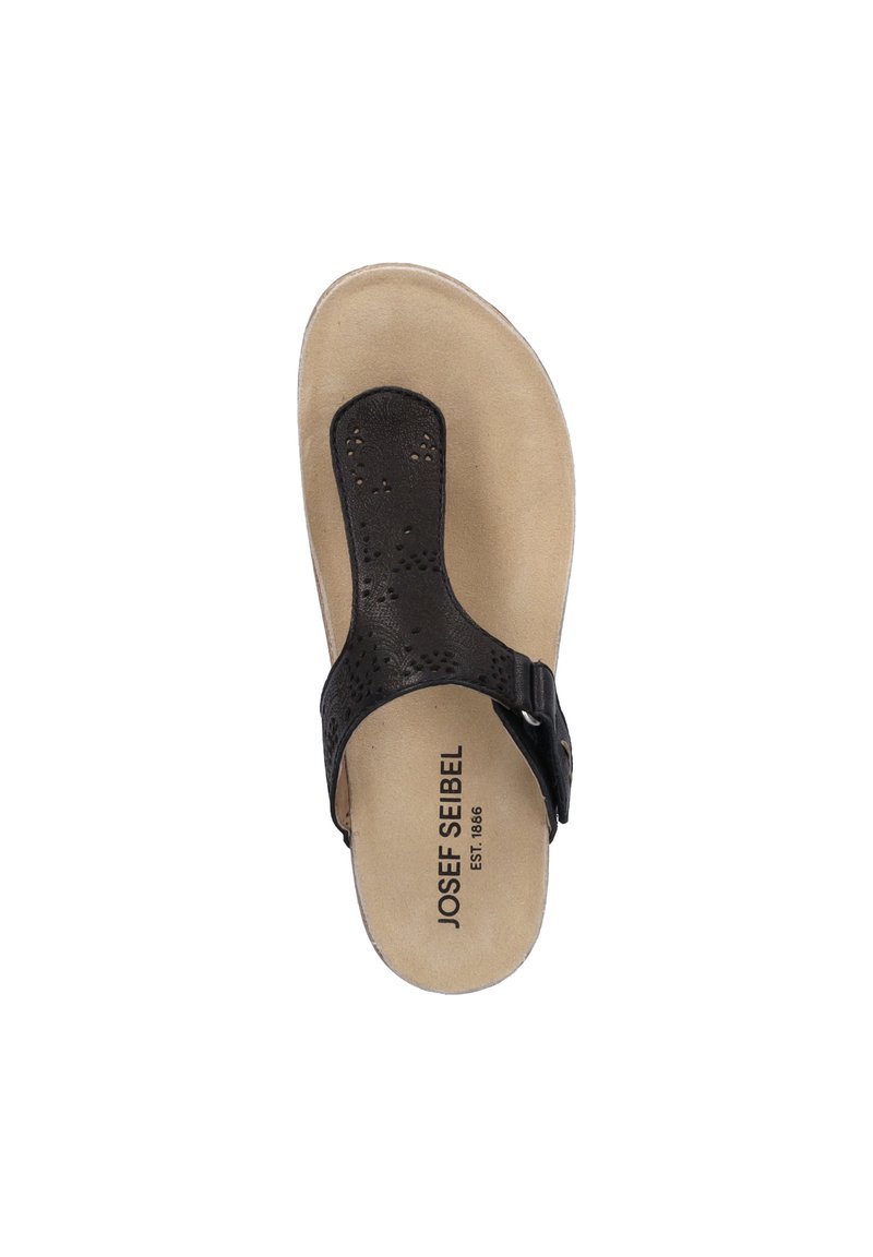 Damen Sneaker | Josef Seibel Zehentrenner schwarz - RA36719 Damen Sneaker | Josef Seibel Zehentrenner schwarz - RA36719