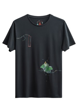 VENTAGENT - Print T-shirt - raven