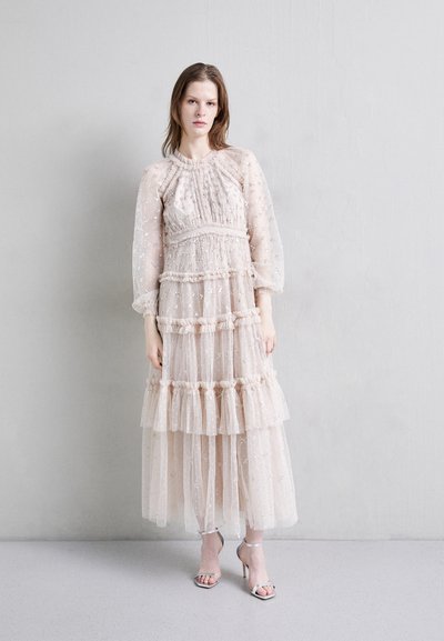 Needle & Thread SEQUIN KISSES ANKLE GOWN - Iltapuku - pebble
