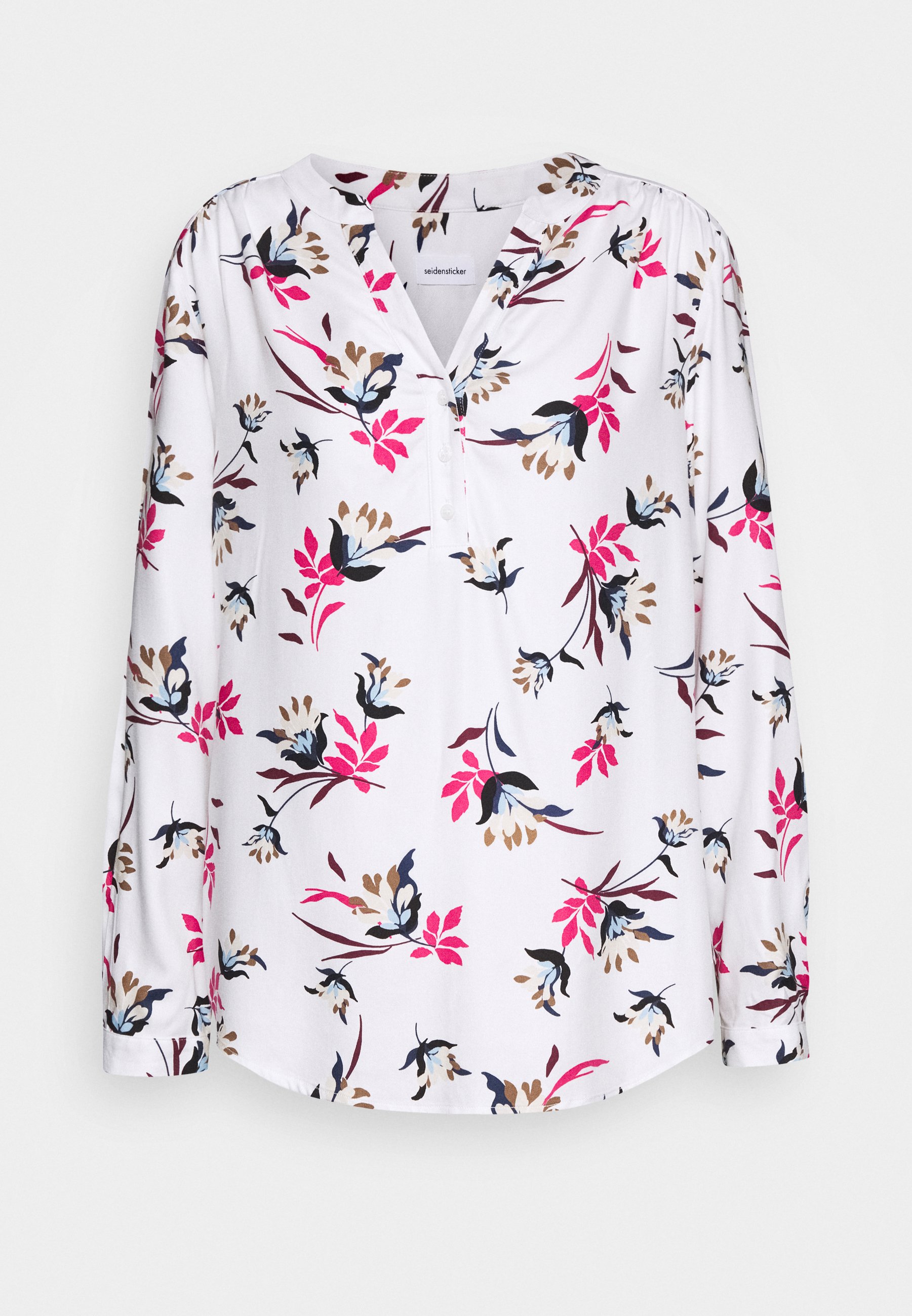 Seidensticker LANGARM Bluser offwhite Zalando.no Seidensticker LANGARM Skjortekjole offwhite Zalando.no