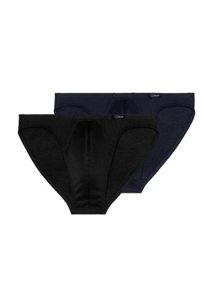 2 PACK - Slip - schwarz/blau