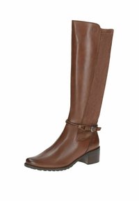 Caprice ELEGANTE  - Kovboju/motociklistu tipa zābaki - cognac comb