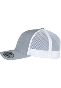 RETRO TRUCKER 2-TONE - Šiltovka - heather/white