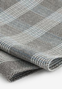 Next SAGE WITH FLORAL SET - Lommetørklæde - light grey light blue check