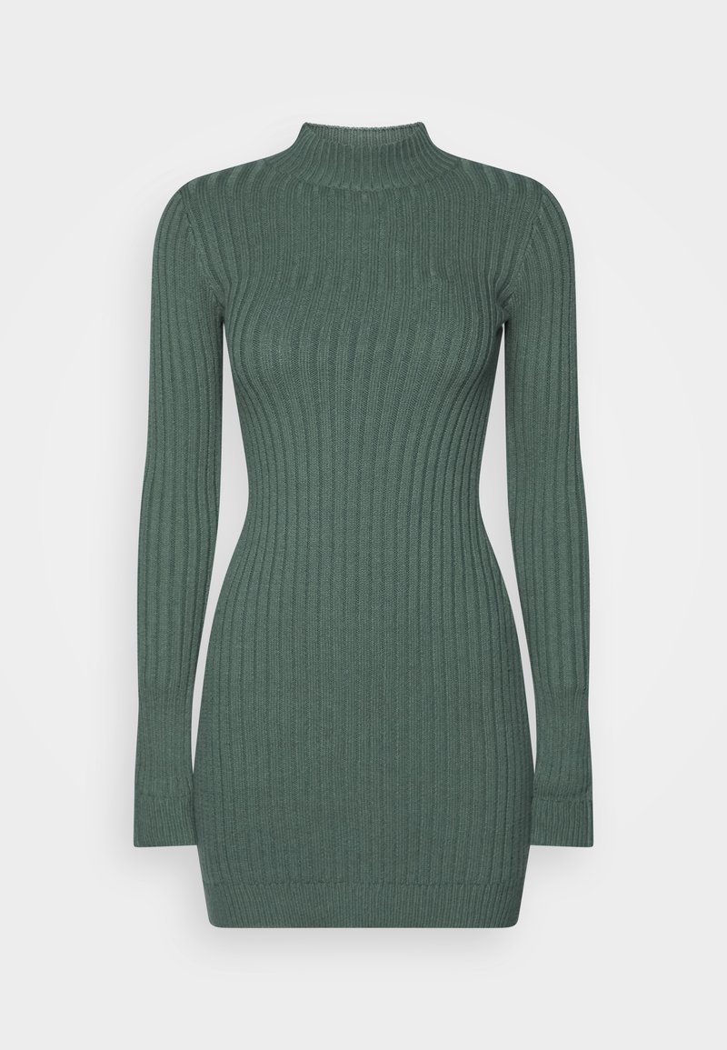 Hollister Co. DRESS - Φόρεμα σε ίσια γραμμή - green