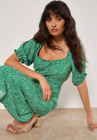 Apricot Freizeitkleid - green