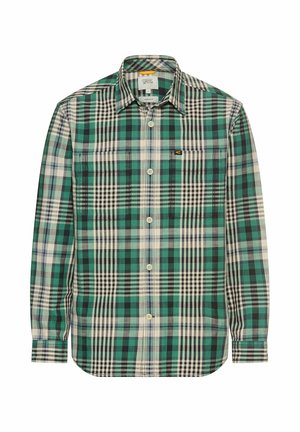 LANGARM MIT KENTKRAGEN UND BRUSTTASCHEN - Hemd - green