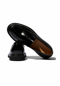 Scarosso MILO BRIGHT - Obuća na navlačenje - black brushed calf