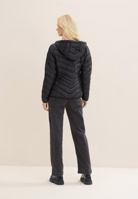 TOM TAILOR DENIM LIGHT WEIGHT PUFFER JACKET - Giacca invernale - deep black