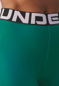 Under Armour HEATGEAR - Leggings - hydro teal/white