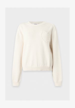 MOSCHINO, MAGLIA - Svetrík - avorio