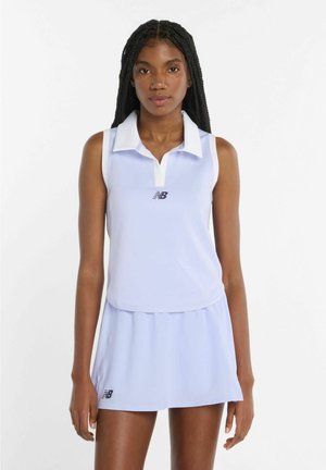 New Balance, COLLARED TOURNAMENT TANK - Polo shirt - daybreak