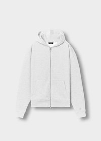 BASIC ZIP - Camisola com fecho - ash grey