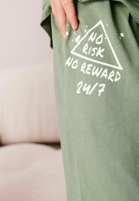 Next 3 PACK SET REGULAR FIT - Pigiama - blue green graffiti