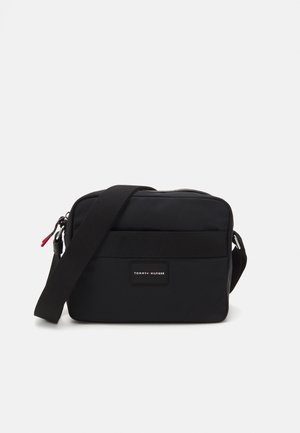 Tommy Hilfiger FUNC MINI MESSENGER UNISEX - Ülerinna-kott - black