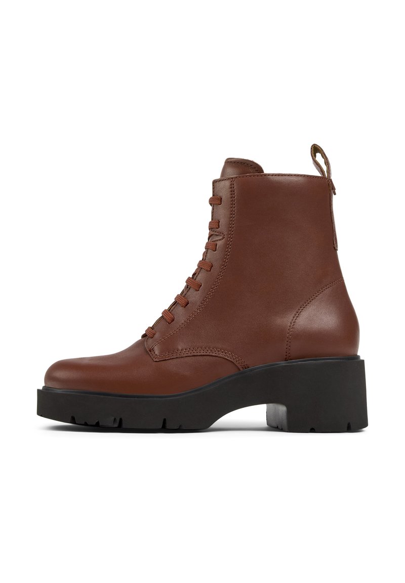 Camper MILAH - Stivaletti con plateau - mittelrot