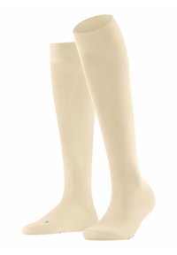 FALKE VITALIZER - Knee high socks - cream