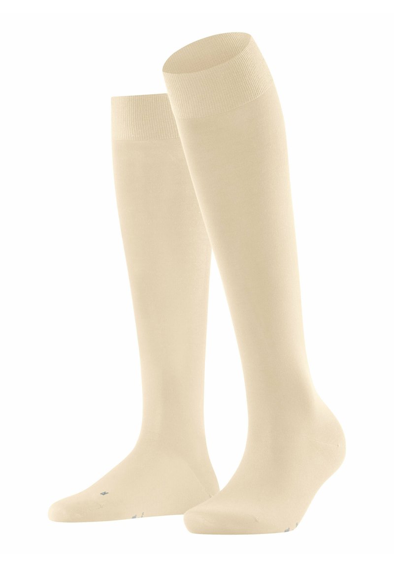 FALKE VITALIZER - Knee high socks - cream