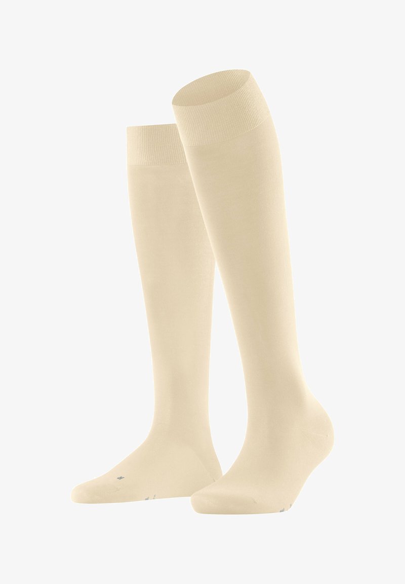 FALKE VITALIZER - Knee high socks - cream