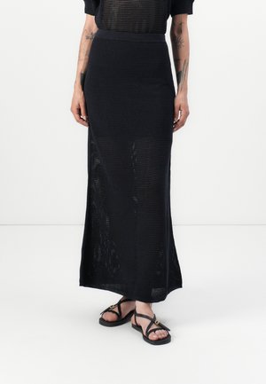 FABRIZIA - Maxiskjørt - navy blue