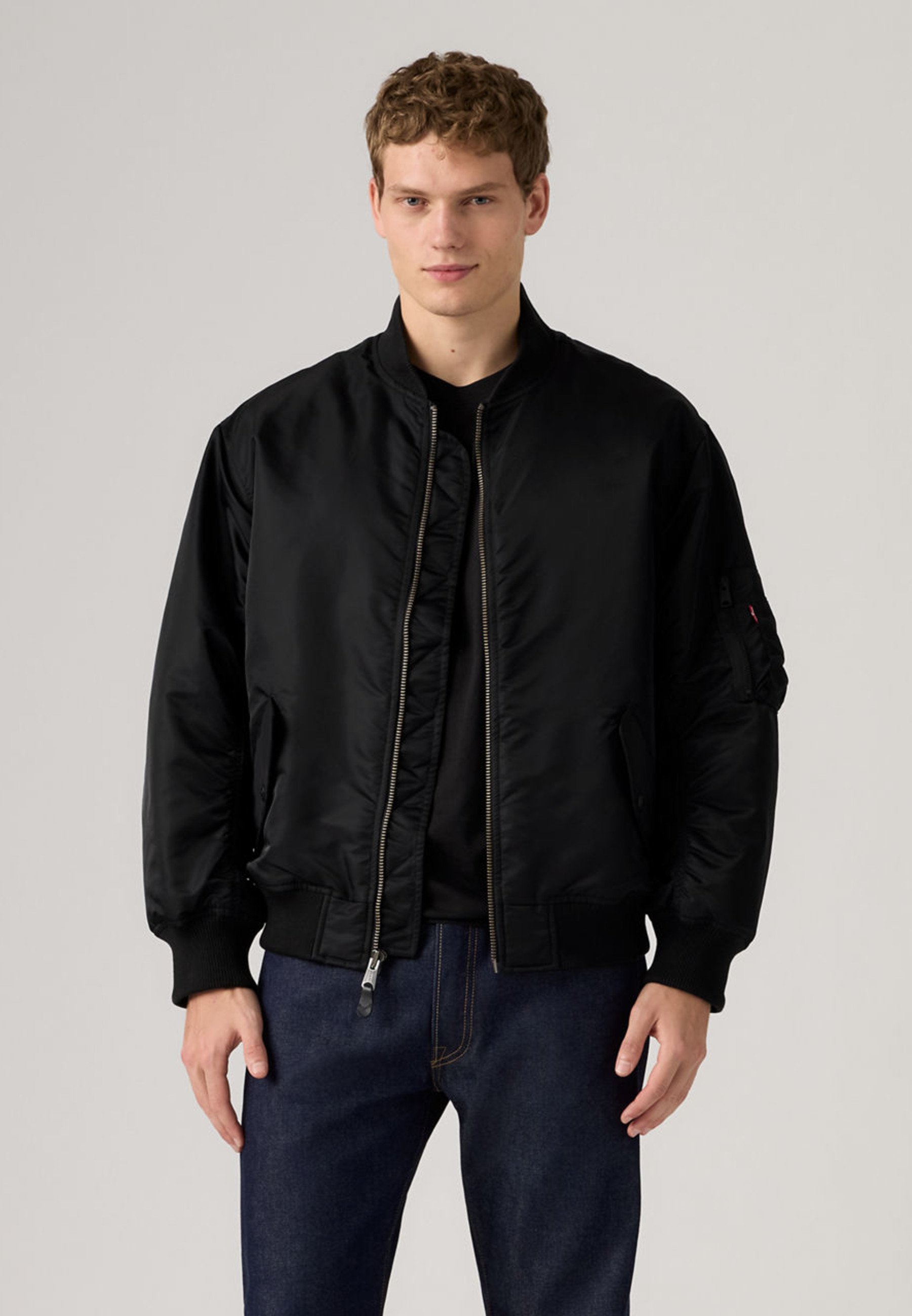 Just Cavalli ZIP JACKET - Bomber Jacket - black - Zalando.co.uk