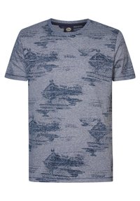 BASK - T-Shirt print - navy blue