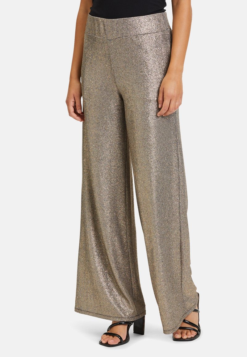 Vera Mont VERA MONT MODERN FIT HOSE MIT WEITEM BEIN Stoffhose gold