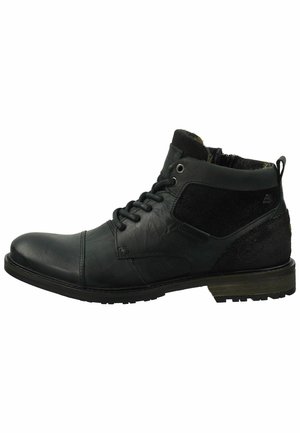 Bullboxer Snørestøvletter - black p