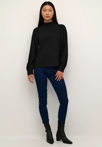 Kaffe KADITTE SMOCK - Blouse - black deep