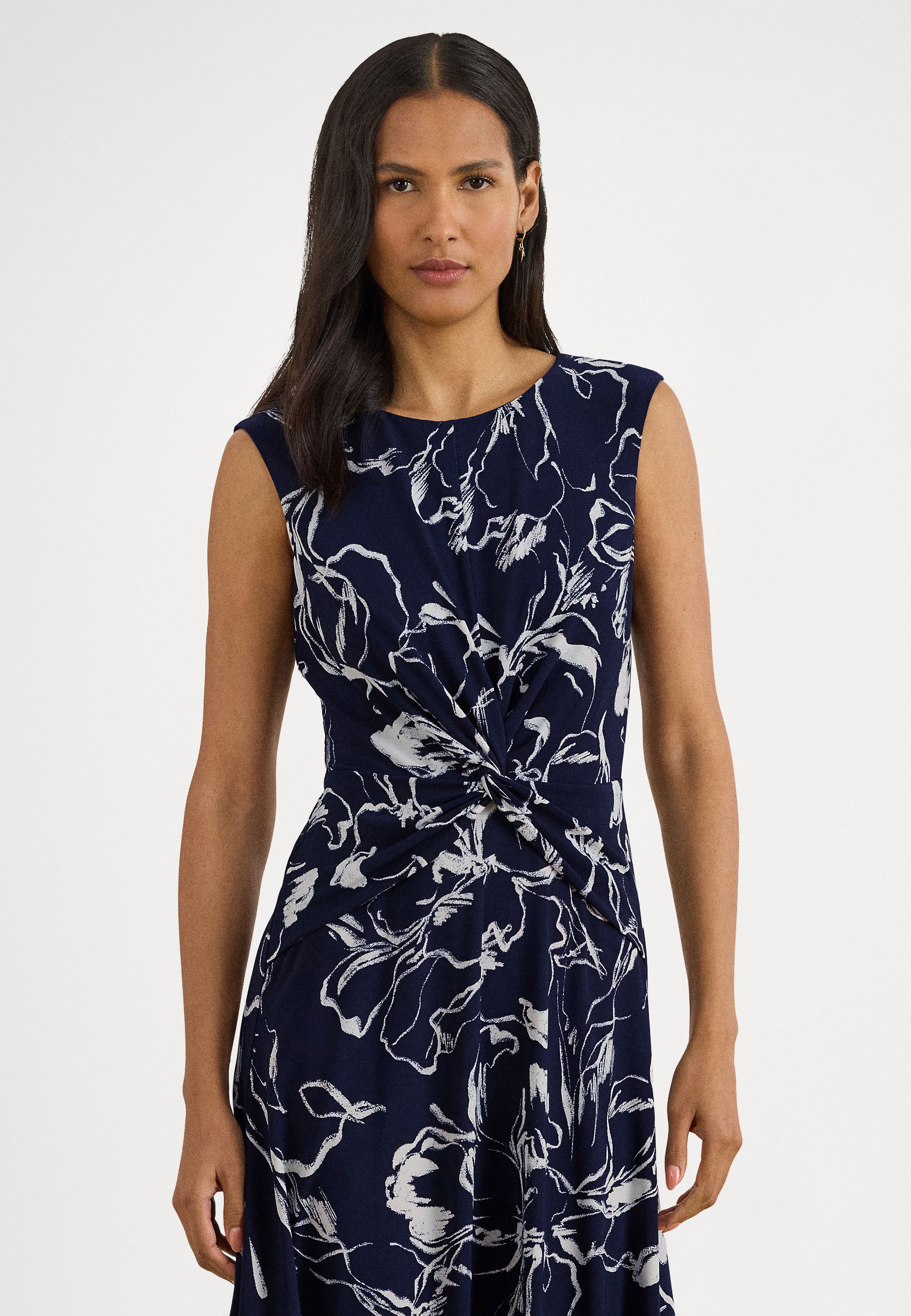 striped jersey maxi dress Eliza Striped Maxi Dress – Teal Poppy