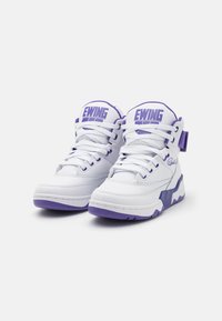 Patrick Ewing 33 HI REAL MADRID UNISEX - Høye joggesko - white/purple
