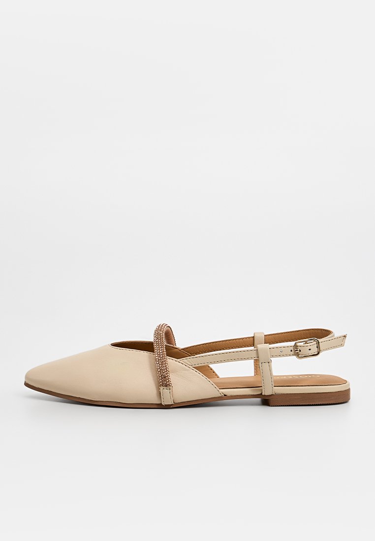 Gioseppo Slingback ballerina´s crème