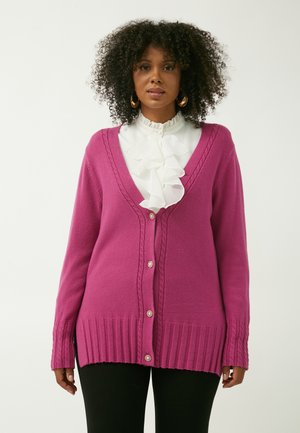 CABLE - Cardigan - orchid