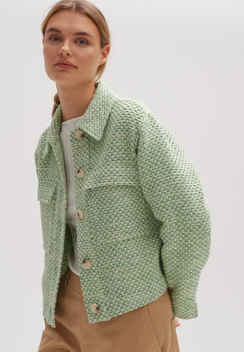 Opus Leichte Jacke tulip green/grün Zalando.ch