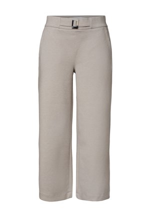 Street One, HIGH WAIST CULOTTE MIT SCHNALLENDETAIL - Jupe trapèze - clay sand