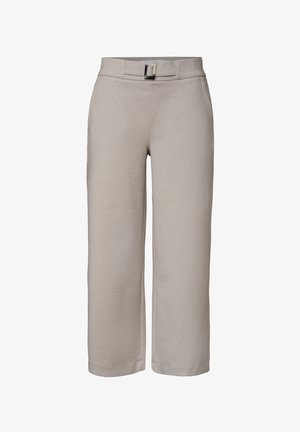 Street One, HIGH WAIST CULOTTE MIT SCHNALLENDETAIL - Jupe trapèze - clay sand