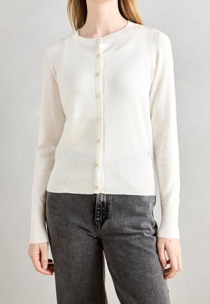 Strickjacke - off-white