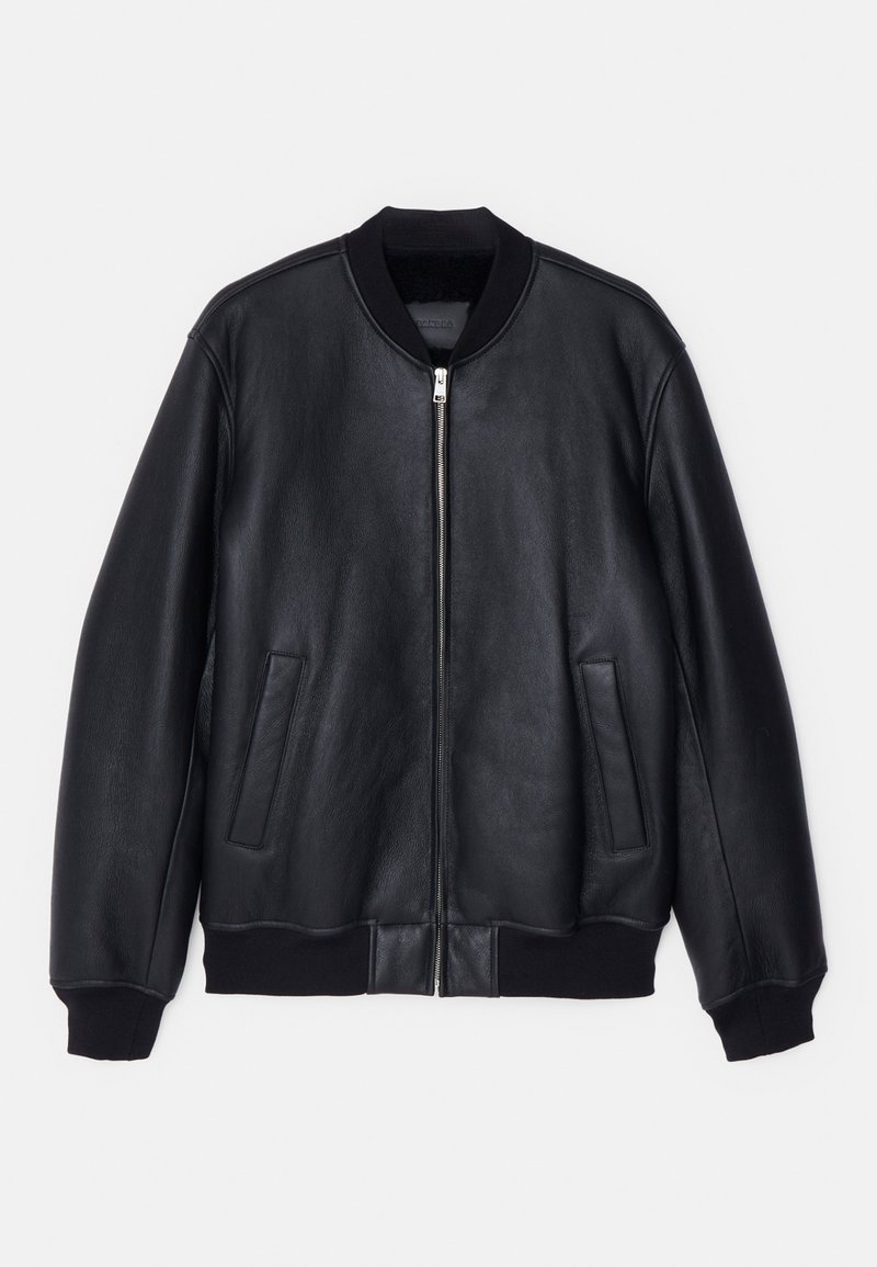 sandro Imitatieleren jas beige