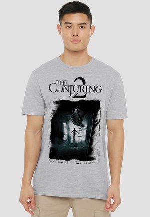 Cotton Soul, THE CONJURING 2/POSTER - Print T-shirt - mottled light grey