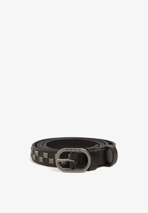 CHECK - Belt - black