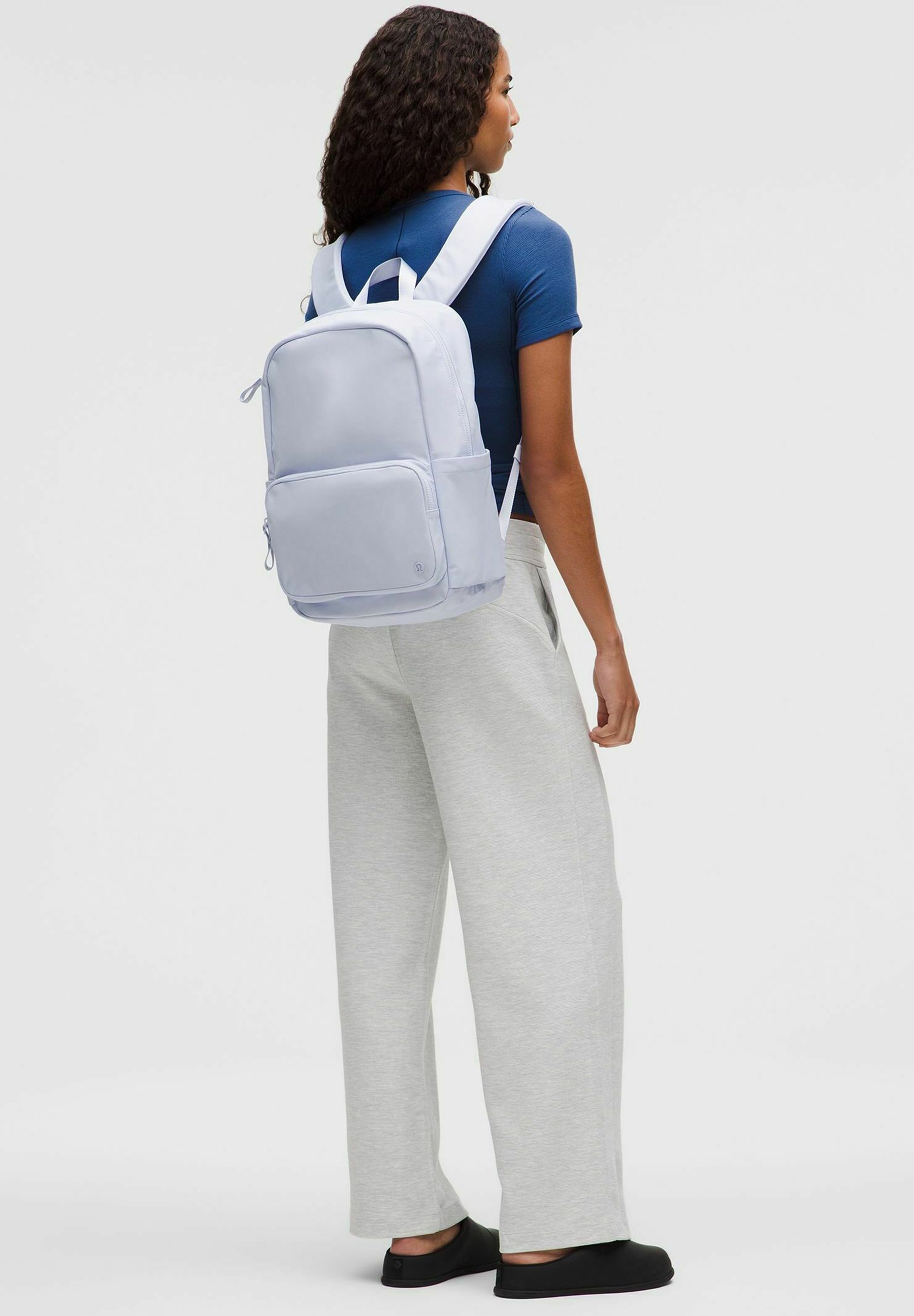 NWT Lululemon everywhere backpack SERENE BLUE/SHEER OAK/GOLD Everywhere Lululemon Backpack 22L | Mercari main image 3