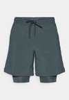 UNLIMITED - Sport rövidnadrágok - seaweed/black