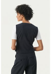 Part Two RIKKE - Vesta - dark navy pinstripe